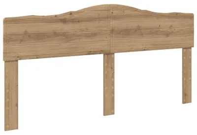 Image de Tête de lit vidaXL en bois composite chêne artisanal