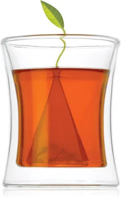 Immagine prodotto di Bicchiere da tè a doppia parete - 300 ML Poom con bicchieri da tè a doppia parete Tea Forté