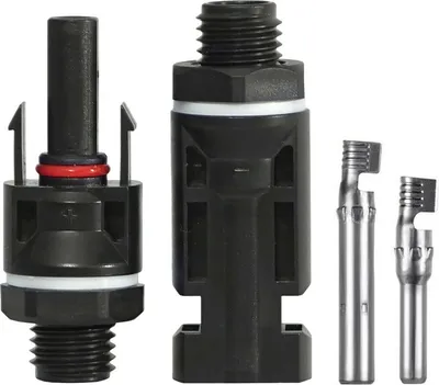 Produktbild von 5 Paar Solarstecker 2,5/4/6/10mm² PV Stecker männlich/weiblich Solarpanel-Adapter mit Stiften