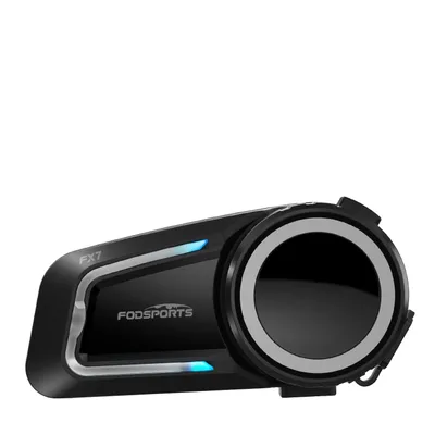 Obrázek produktu pro Interkomová náhlavní souprava Bluetooth pro motocykly, duální Bluetooth 54, až pro 10 jezdců, dosah 2000 m ,