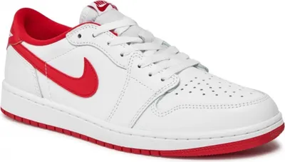 Produktbild von Nike Jordan 1 Retro Low OG "University Red" Rot, Größe: 38