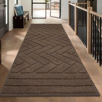 Produktbild von Ibenzoa® Teppichläufer 60x150 cm, waschbar, rutschfeste Unterseite, klassisches Design – ideal für Flur, Küche & Wohnzimmer