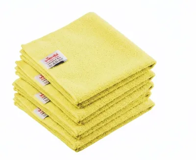 Produktbild von Vileda Professional,Microfasertuch Microtuff Base,Gelb,5 STK