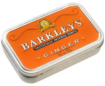Productafbeelding van Barkleys Classic mints ginger (50 gr)