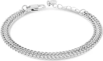 Produktbild von Doppeltes Herren-Stahlarmband MLJ446