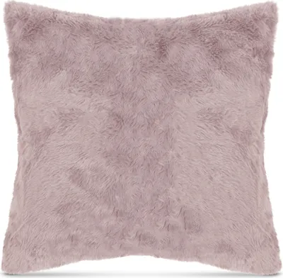Produktbild von Kissenbezug 45x45cm (Flieder) Felloptik - Kuschelig weicher Bezug mit Reißverschluss - Kissen - Kissenhülle Kuschelig weicher Bezug