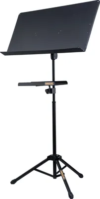 Produktbild von Hercules Notenständer BS429BP mit Quik-N-EZ Höhenverstellung, Notenpult 80x36 cm, Höhe 68-115 cm