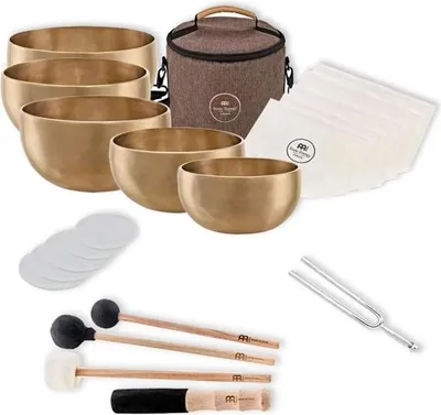 Image de Meinl Sonic Energy Set de bols chantants SB-Y2 Yoga Nidra avec diapason