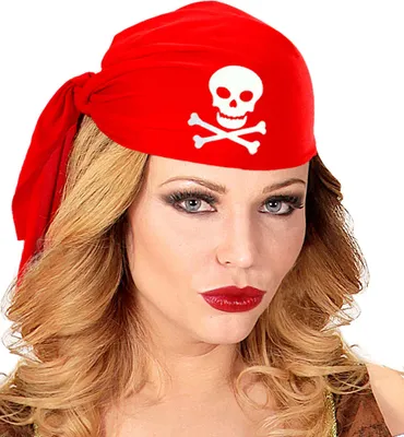 Produktbild von WIDMANN Piratenhut rot 8003558251117