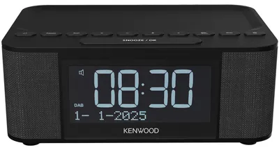 Produktbild von Kenwood CR-ST55DAB-B schwarz Radiowecker mit Bluetooth® DAB+ und ASA-Warnfunktion