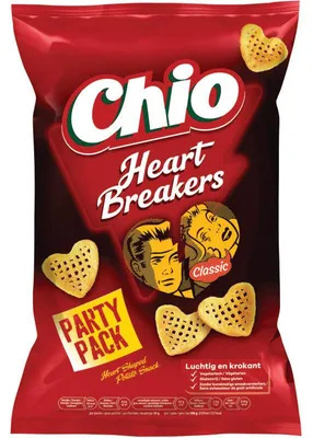 Obrázek produktu pro Chio Heartbreakers Classic Party Pack 170 g – Křupavá svačina na večírky