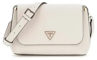 Produktbild von Guess Meridian Überschlagtasche cremeweiß 17,5 x 28 x 8
