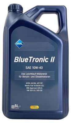 Produktbild von Aral BlueTronic II 10W-40 5 Liter