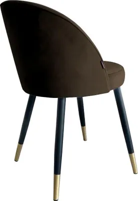 Obrázek produktu pro TANEW VELVET GOLD hnědá židle
