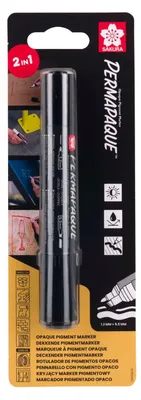 Produktbild von Permapaque Dual Point Marker Schwarz, Sakura