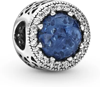Produktbild von Pandora Sparkling Dark Blue Charm 791725NMB Anhänger
