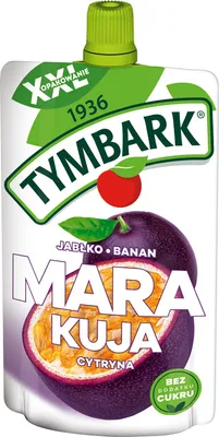 Obrázek produktu pro Tymbark 100% ovocná pěna jablko banán mučenka citron 200 G