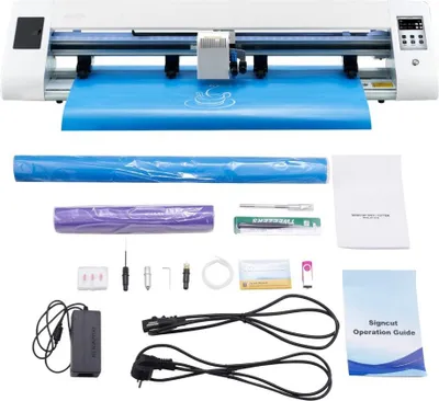 Produktbild von Vinylschneider Automatische Schneidemaschine - 600mm Kantenerkennung - Hochwertiger Automatischer Schneidemaschine für Vinylfolien