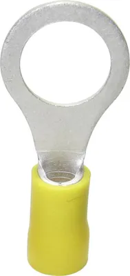 Produktbild von Autoleads YR-5 | Ringkabelschuhe gelb 5,3mm | bis 6mm² | 100 Stück