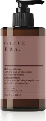 Produktbild von Olive Era Hair Conditioner Bio-Olivenöl 400ml | Tiefenpflege Mountain Tea