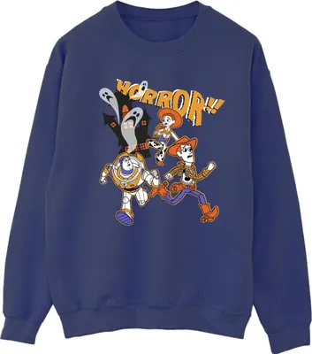 Produktbild von Toy Story - "Horror Run Away" Sweatshirt für Damen BI53130 (S) (Marineblau)