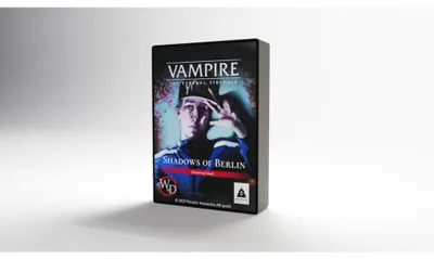 Produktbild von Vampire TES Shadows of Berlin (Englische Ausgabe) – Brettspiel – Black Chantry Productions – 2-5 Spieler – 13+