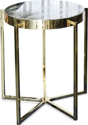 Produktbild von Casa Padrino Luxus Hotel Beistelltisch Gold 65 x H. 67 cm - Hotel Möbel