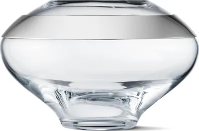 Produktbild von Georg Jensen DUO ROUND BOWL COLLAR SS & GLASS SMALL 10016978