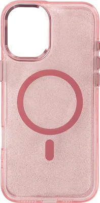 Immagine prodotto di Custodia glitterata compatibile con Magsafe per Iphone 17 - Rosa
