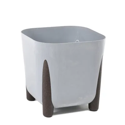 Image de LAMELA spolka z organiczona odpowiedzi. Couvercle FRIDA carré ECO béton gris recyclé 290x290 mm