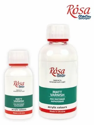 Produktbild von ROSA Studio Firnis matt für Acryl- und Ölbilder 120 ml - 120 ml