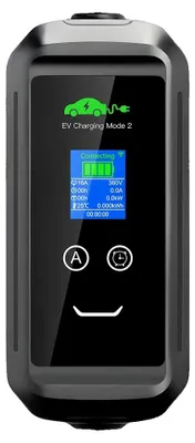 Immagine prodotto di Caricatore portatile per veicoli elettrici, con connettore di tipo 2, controllo tramite app, tipo 2, 11 kW, cavo da 7 metri