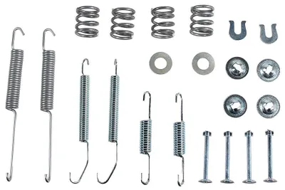 Produktbild von METZGER Zubehörsatz Bremsbacken 105-0718 Hinten für NISSAN ALMERA I Hatchback (N15)