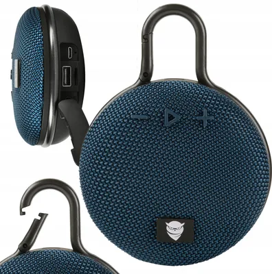 Zdjęcie produktu dla Głośnik Bluetooth Mały Okrągły Tg112 Niebieski