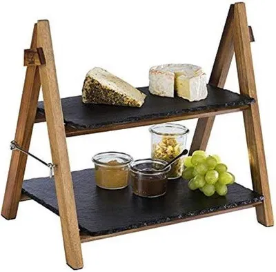 Produktbild von Famanu Servierplatte Faltbar - 36,5 x 26,5 x 34 cm
