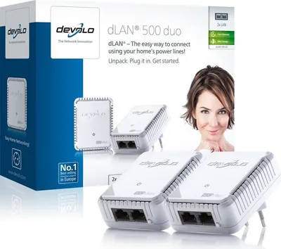 Produktbild von Devolo dLAN 500 duo Starter Kit