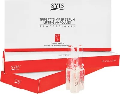 Obrázok produktu pre Syis liftingové ampulky s tripeptidovým sérom 10 x 3 ml