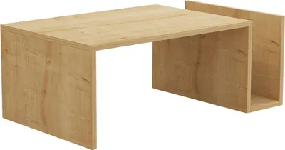 Immagine prodotto di Tavolino ribaltabile MEMO, rettangolare, rovere Saphir, 86,8 x 32,4 x 50 cm