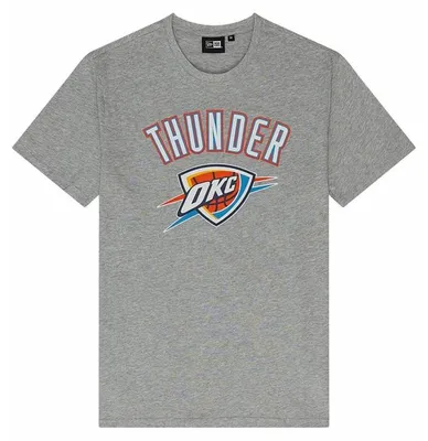 Image de T-shirt NBA Oklahoma city thunder New Era Gris