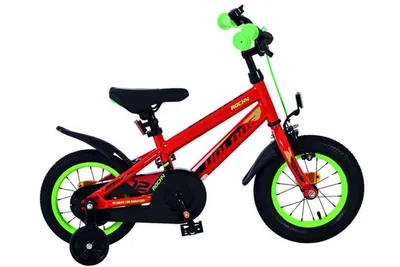 Immagine prodotto di Bicicletta per bambini Volare Rocky - ragazzi - 12 pollici - rosso