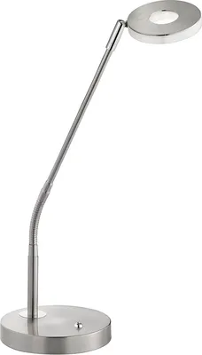 Produktbild von FISCHER & HONSEL Tischleuchte DENT BH 16x60 cm grau Tischlampe