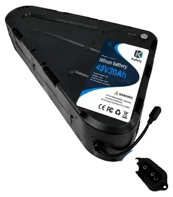 Zdjęcie produktu dla Akumulator do roweru elektrycznego, duża pojemność, wodoszczelna konstrukcja, złącze 48V 30AH - 3P