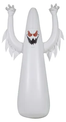 Immagine prodotto di Fantasma Halloween figura gonfiabile decorazione festa 200 cm spaventoso bianco inquietante cool, colore: bianco