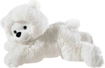 Produktbild von Heunec BärLI "Snowflake" liegend creme Größe 30 cm