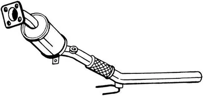 Produktbild von BOSAL Katalysator Kat für VW Polo Schrägheck (6R1, 6C1) Euro 5 Euro 6 090-843