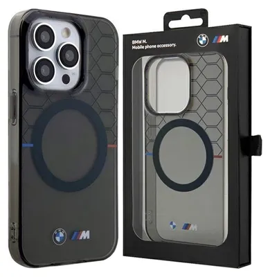 Produktbild von BMW, Schutzhülle für iPhone 13 Pro Max IML Druckmuster, Schwarz