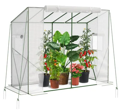 Obrázek produktu pro Skleník na rajčata, rozměry 200x79x170/141 cm