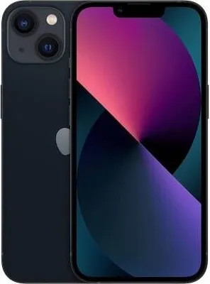Produktbild von Apple iPhone 13 256 GB 15.5 cm (6.1 Zoll) Schwarz iOS 15 5G Dual-SIM Kinomodus Ceramic Shield