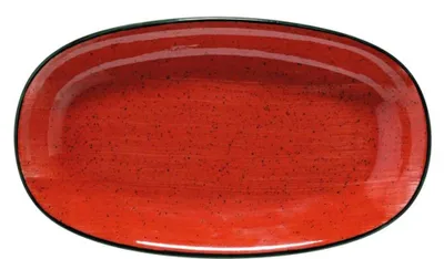 Image de Plat Aura Passion Gourmet ovale 34 x 19 cm - 6 pièces