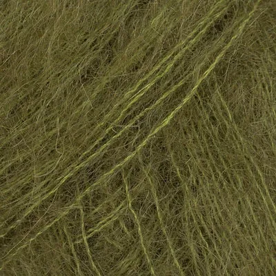 Produktbild von Wolle Drops Kid Silk - 66 dunkel Olive - Stricken & Häkeln